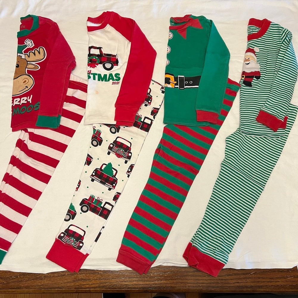 4t Christmas Pajama Sets (2583)